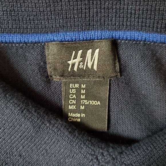 H&M knit polo size M - Picture 3 of 9